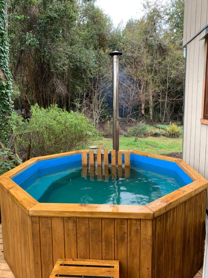 Cabana En Las Cascadas Villa Puerto Clocker Bagian luar foto